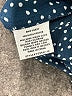 Collective Concepts 100% Polyester Polka Dots Blue 3/4 Sleeve Blouse Size S - photo 8