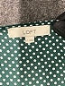 Ann Taylor LOFT 100% Polyester Green Long Sleeve Blouse Size S - photo 7