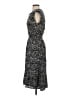 Rails 100% Polyester Print Black Casual Dress Size S - photo 5