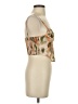 Shein Tan Sleeveless Blouse Size S - photo 4