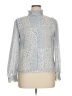 Nicola 100% Polyester Silver Long Sleeve Blouse Size 14 - photo 1