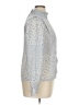 Nicola 100% Polyester Silver Long Sleeve Blouse Size 14 - photo 4