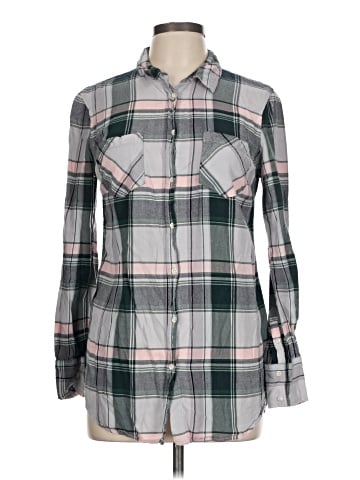 Merona Long Sleeve Button-Down Shirt (view 1)