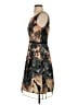 Donna Ricco 100% Polyester Camo Brown Cocktail Dress Size 4 - photo 5