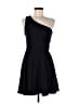 Bebe 100% Nylon Solid Black Cocktail Dress Size M - photo 1