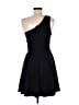 Bebe 100% Nylon Solid Black Cocktail Dress Size M - photo 2
