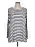 Mott50 Stripes Silver Long Sleeve Top Size L - photo 1