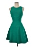 Intermix Solid Green Cocktail Dress Size M - photo 1
