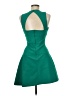 Intermix Solid Green Cocktail Dress Size M - photo 2