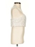 Topshop 100% Polyester Ivory Sleeveless Top Size 2 - photo 4