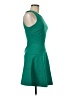Intermix Solid Green Cocktail Dress Size M - photo 4