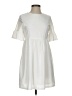 Dee Elly 100% Polyester Polka Dots White Casual Dress Size S - photo 1