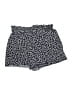Shein 100% Polyester Print Blue Shorts Size 12 - photo 1