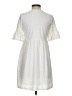 Dee Elly 100% Polyester Polka Dots White Casual Dress Size S - photo 2