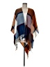 Walmart 100% Acrylic Brown Poncho One size - photo 1