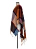 Walmart 100% Acrylic Brown Poncho One size - photo 5