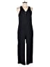 ADAY Solid Black Jumpsuit Size S - photo 1