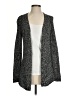 Eileen Fisher 100% Cotton Gray Black Cardigan Size P (petite) - photo 1
