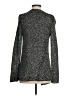 Eileen Fisher 100% Cotton Gray Black Cardigan Size P (petite) - photo 2