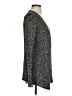 Eileen Fisher 100% Cotton Gray Black Cardigan Size P (petite) - photo 4