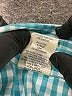 Blair Checkered-gingham Teal 3/4 Sleeve Blouse Size 2X - photo 8