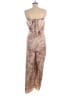AaKaa 100% Polyester Paisley Brown Jumpsuit Size M - photo 2