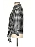 Love Notes 100% Rayon Checkered-gingham Black 3/4 Sleeve Blouse Size S - photo 5