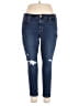 Gap Hearts Blue Jeans Size 18R - photo 1