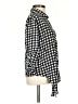 Love Notes 100% Rayon Checkered-gingham Black 3/4 Sleeve Blouse Size S - photo 4