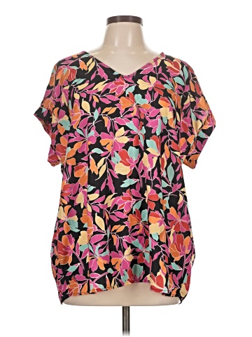 First Love Short Sleeve Blouse (view 1)