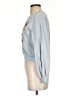Lydelle Floral Gray Sweatshirt Size S - photo 5