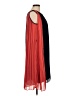 MSK 100% Polyester Color Block Black Cocktail Dress Size 6 - photo 4