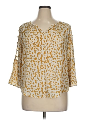 Jennifer Lopez 3/4 Sleeve Blouse (view 1)
