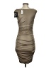 Express Solid Tan Cocktail Dress Size XS - photo 2