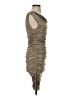 Express Solid Tan Cocktail Dress Size XS - photo 4