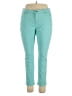 Boden Color Block Teal Jeans Size 16 - photo 1