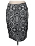 Roz & Ali Paisley Silver Formal Skirt Size XL - photo 2