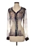 Gypsy 05 Ivory Long Sleeve Blouse Size S - photo 1
