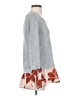 Little Yellow Button Gray Long Sleeve Top Size XS - photo 4