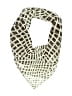 Nikki by Nikki Poulos 100% Polyester Houndstooth Brown Ivory Scarf One size - photo 1