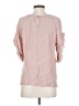 Mustard Seed Pink 3/4 Sleeve Blouse Size S - photo 2