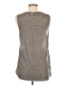 Modern Lux Gray Sleeveless T-Shirt Size M - photo 2