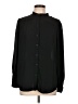 14th & Union 100% Polyester Black Long Sleeve Blouse Size L - photo 1