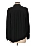 14th & Union 100% Polyester Black Long Sleeve Blouse Size L - photo 2