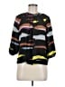 Tucker 100% Silk Color Block Black Blouse Size S (estimated) - photo 1