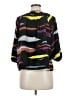 Tucker 100% Silk Color Block Black Blouse Size S (estimated) - photo 2