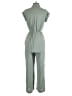 Monteau 100% Polyester Solid Green Jumpsuit Size S - photo 2