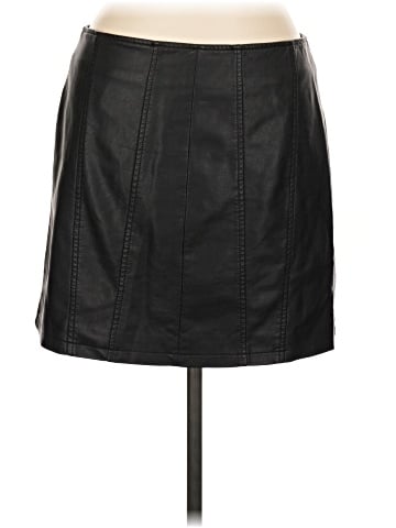 Free People Faux Leather Skirt (view 1)