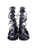 Leon Max Black Sandals Size 6 - photo 2