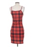 Unbranded Plaid Red Casual Dress Size S - photo 2